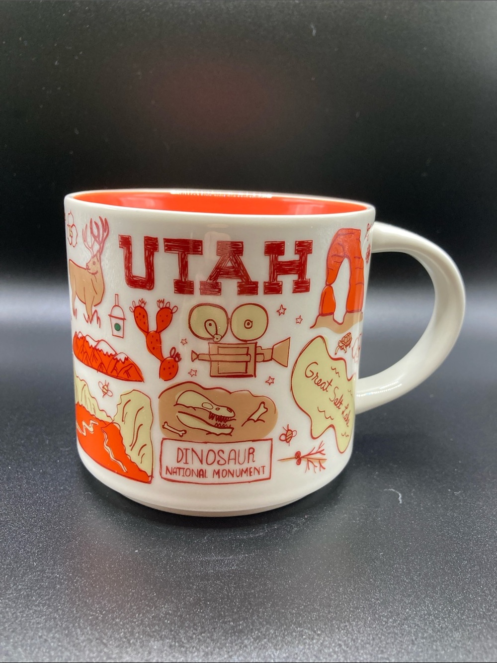 Starbucks Been There Series Utah Mug Across The Globe Collection 14 oz
